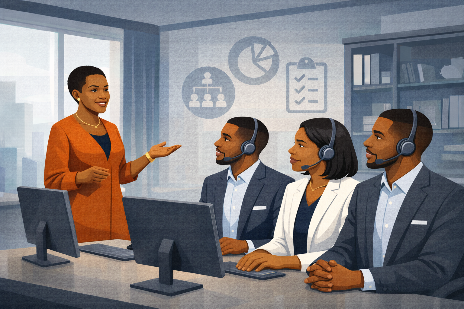 Managing a Customer Service Team